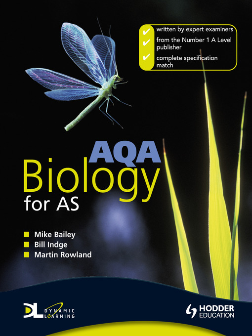 Title details for AQA Biology for AS by Bill Indge - Available